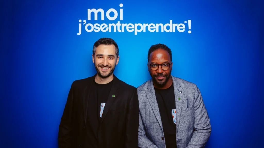 Timothé Roy-Bouchard et Eddy Dureuil au défi OSEntreprendre