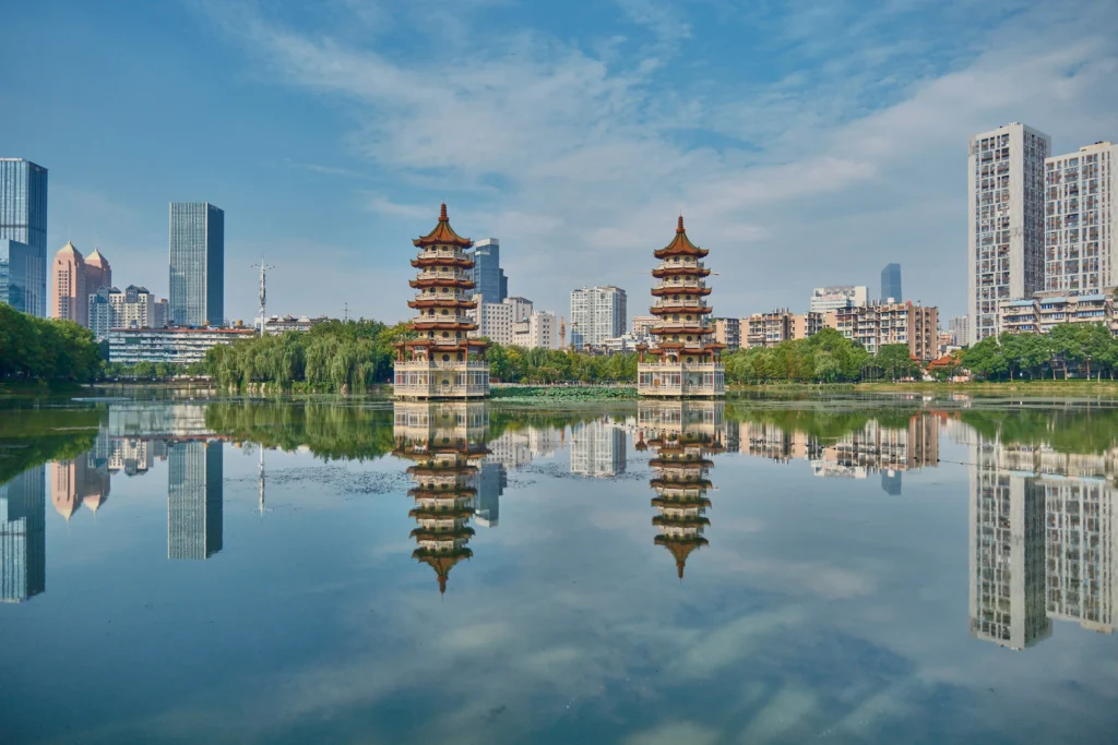 ville de Wuhan en Chine