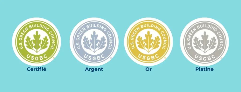 Les différentes certifications LEED